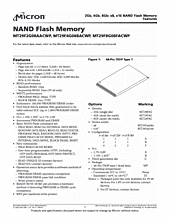 DataSheet MT29F2G08AAC pdf